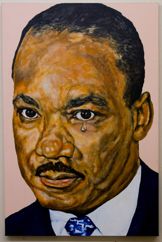 Dr. Martin Luther King-Shedding a Tear