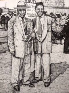Lloyd Price with his father at State Fair known for 